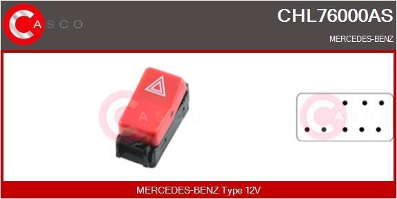 Casco CHL76000AS Кнопка аварийной сигнализации CHL76000AS: Отличная цена - Купить в Польше на 2407.PL!
