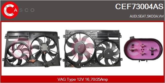 Casco CEF73004AS Электродвигатель, вентилятор радиатора CEF73004AS: Отличная цена - Купить в Польше на 2407.PL!