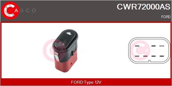 Casco CWR72000AS Window regulator button block CWR72000AS: Buy near me in Poland at 2407.PL - Good price!