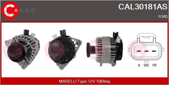 Casco CAL30181AS Alternator CAL30181AS: Buy near me in Poland at 2407.PL - Good price!