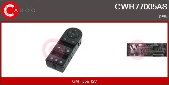 Casco CWR77005AS Window regulator button block CWR77005AS: Buy near me at 2407.PL in Poland at an Affordable price!