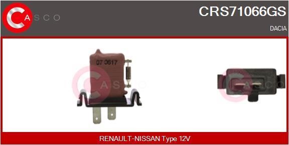 Casco CRS71066GS Resistor, interior blower CRS71066GS: Buy near me in Poland at 2407.PL - Good price!