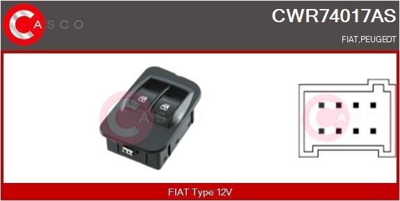 Casco CWR74017AS Window regulator button block CWR74017AS: Buy near me in Poland at 2407.PL - Good price!