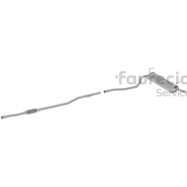 Faurecia FS25880 End Silencer FS25880: Buy near me in Poland at 2407.PL - Good price!