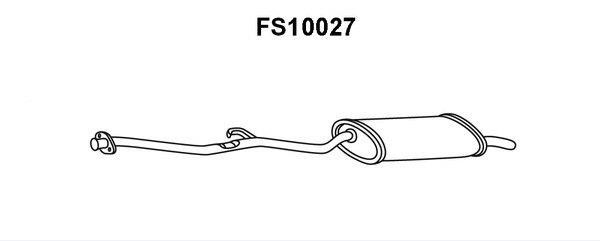 Faurecia FS10027 End Silencer FS10027: Buy near me at 2407.PL in Poland at an Affordable price!