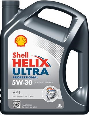 Shell 550046293 Engine oil Shell Helix Ultra Professional AP-L 5W-30, 5L 550046293: Buy near me in Poland at 2407.PL - Good price!