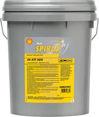 Shell 550027841 Transmission oil Shell SPIRAX S4 ATF HDX, 20L 550027841: Buy near me in Poland at 2407.PL - Good price!