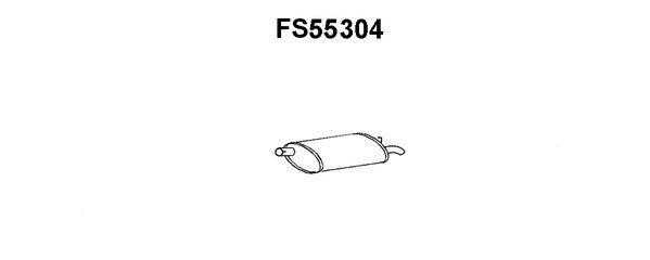 Faurecia FS55304 End Silencer FS55304: Buy near me in Poland at 2407.PL - Good price!
