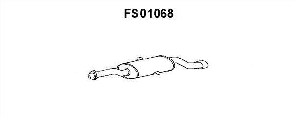 Faurecia FS01068 End Silencer FS01068: Buy near me in Poland at 2407.PL - Good price!