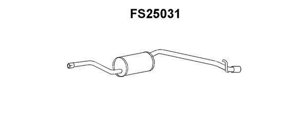 Faurecia FS25031 End Silencer FS25031: Buy near me in Poland at 2407.PL - Good price!
