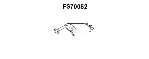 Faurecia FS70052 Endschalldämpfer FS70052: Kaufen Sie zu einem guten Preis in Polen bei 2407.PL!