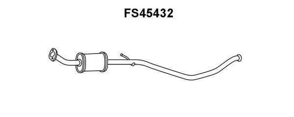 Faurecia FS45432 Front Silencer FS45432: Buy near me in Poland at 2407.PL - Good price!
