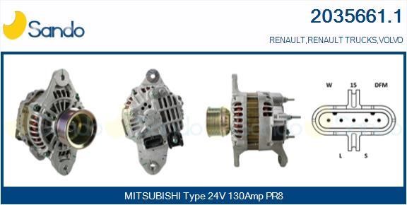 Sando 2035661.1 Generator 20356611: Kaufen Sie zu einem guten Preis in Polen bei 2407.PL!