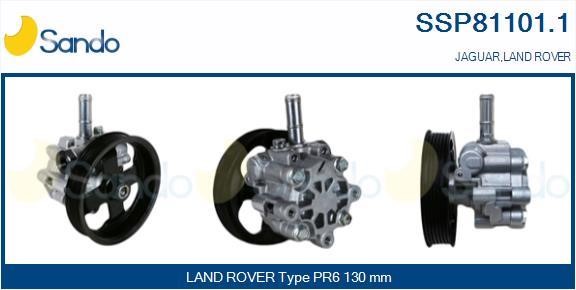 Sando SSP81101.1 Hydraulic Pump, steering system SSP811011: Buy near me in Poland at 2407.PL - Good price!