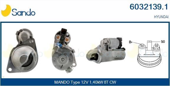 Sando 6032139.1 Starter 60321391: Buy near me in Poland at 2407.PL - Good price!