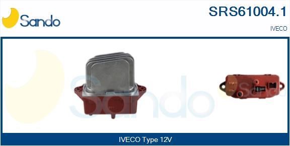 Sando SRS61004.1 Resistor, interior blower SRS610041: Buy near me in Poland at 2407.PL - Good price!