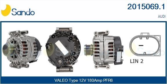 Sando 2015069.1 Alternator 20150691: Buy near me in Poland at 2407.PL - Good price!