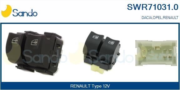 Sando SWR71031.0 Power window button SWR710310: Buy near me at 2407.PL in Poland at an Affordable price!
