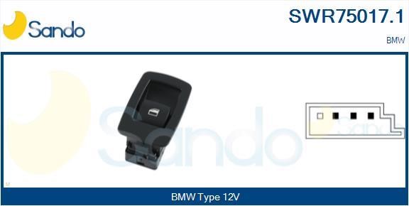 Sando SWR75017.1 Power window button SWR750171: Buy near me in Poland at 2407.PL - Good price!