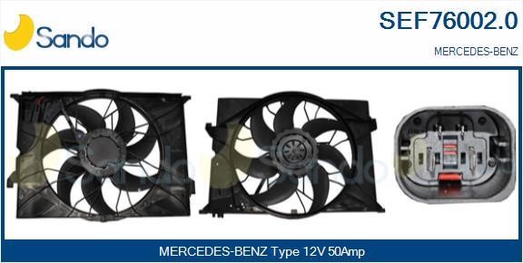 Sando SEF76002.0 Electric Motor, radiator fan SEF760020: Buy near me in Poland at 2407.PL - Good price!