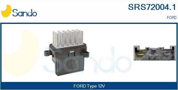 Sando SRS72004.1 Resistor, interior blower SRS720041: Buy near me in Poland at 2407.PL - Good price!