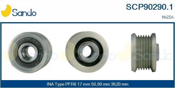 Sando SCP90290.1 Belt pulley generator SCP902901: Buy near me in Poland at 2407.PL - Good price!