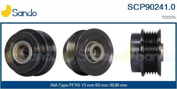 Sando SCP90241.0 Belt pulley generator SCP902410: Buy near me in Poland at 2407.PL - Good price!