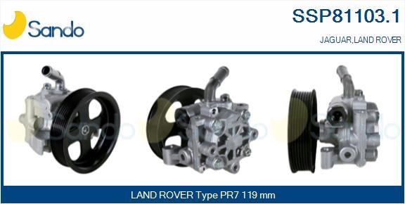Sando SSP81103.1 Pompa hydrauliczna, układ kierowniczy SSP811031: Dobra cena w Polsce na 2407.PL - Kup Teraz!