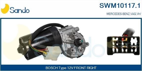Sando SWM10117.1 Мотор склоочисника SWM101171: Приваблива ціна - Купити у Польщі на 2407.PL!