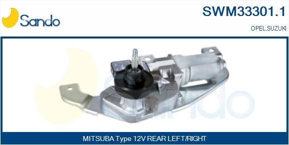 Sando SWM33301.1 Silnik wycieraczki szyby SWM333011: Dobra cena w Polsce na 2407.PL - Kup Teraz!