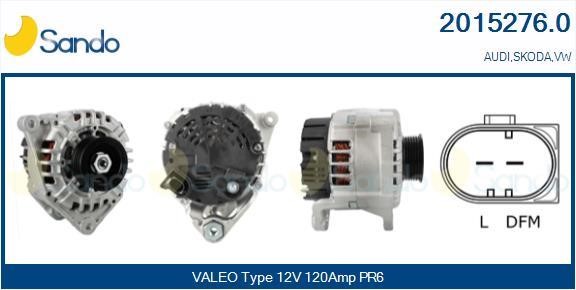 Sando 2015276.0 Alternator 20152760: Buy near me at 2407.PL in Poland at an Affordable price!