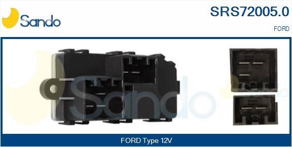 Sando SRS72005.0 Resistor, interior blower SRS720050: Buy near me at 2407.PL in Poland at an Affordable price!
