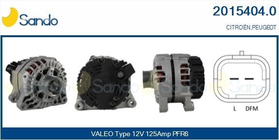 Sando 2015404.0 Alternator 20154040: Buy near me at 2407.PL in Poland at an Affordable price!