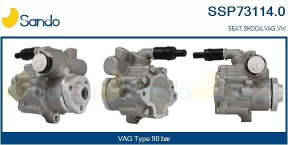 Sando SSP73114.0 Hydraulic Pump, steering system SSP731140: Buy near me in Poland at 2407.PL - Good price!