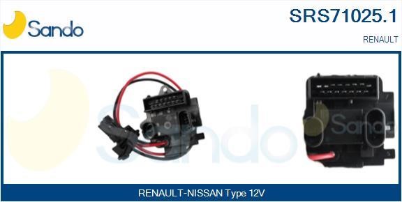 Sando SRS71025.1 Resistor, interior blower SRS710251: Buy near me at 2407.PL in Poland at an Affordable price!