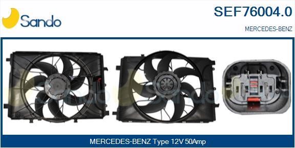 Sando SEF76004.0 Electric Motor, radiator fan SEF760040: Buy near me at 2407.PL in Poland at an Affordable price!