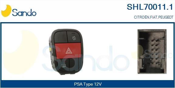 Sando SHL70011.1 Przełącznik systemu ostrzegawczego SHL700111: Dobra cena w Polsce na 2407.PL - Kup Teraz!