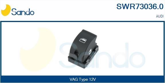 Sando SWR73036.0 Power window button SWR730360: Buy near me in Poland at 2407.PL - Good price!