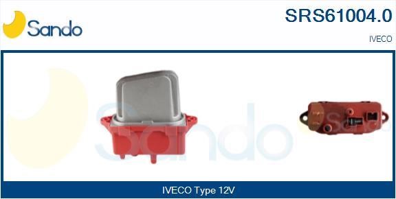 Sando SRS61004.0 Resistor, interior blower SRS610040: Buy near me in Poland at 2407.PL - Good price!