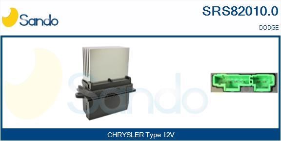 Sando SRS82010.0 Resistor, interior blower SRS820100: Buy near me in Poland at 2407.PL - Good price!
