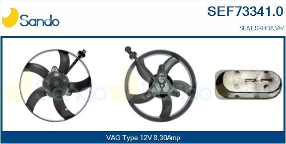 Sando SEF73341.0 Вентилятор радиатора охлаждения SEF733410: Отличная цена - Купить в Польше на 2407.PL!