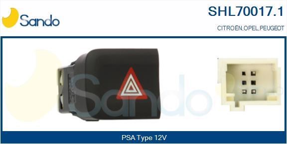 Sando SHL70017.1 Кнопка аварийной сигнализации SHL700171: Отличная цена - Купить в Польше на 2407.PL!