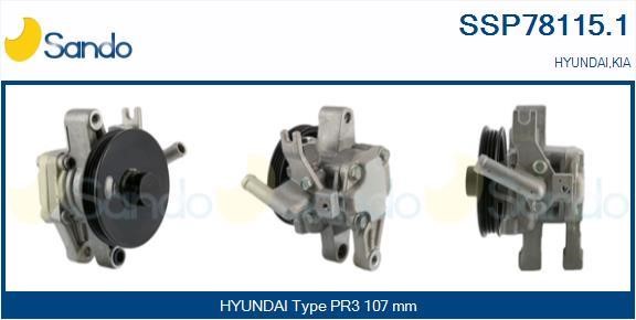 Sando SSP78115.1 Hydraulikpumpe, Lenkung SSP781151: Kaufen Sie zu einem guten Preis in Polen bei 2407.PL!