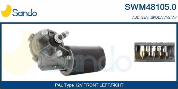 Sando SWM48105.0 Silnik wycieraczki szyby SWM481050: Dobra cena w Polsce na 2407.PL - Kup Teraz!