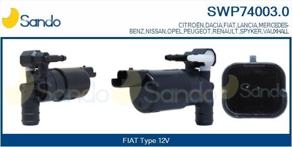 Sando SWP74003.0 Water Pump, window cleaning SWP740030: Buy near me in Poland at 2407.PL - Good price!