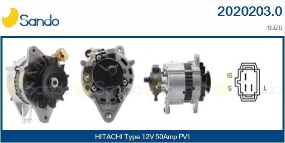 Sando 2020203.0 Alternator 20202030: Dobra cena w Polsce na 2407.PL - Kup Teraz!