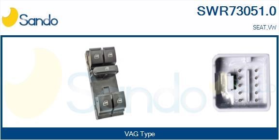 Sando SWR73051.0 Power window button SWR730510: Buy near me in Poland at 2407.PL - Good price!