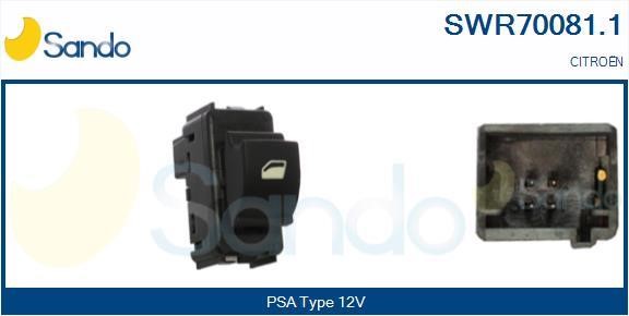 Sando SWR70081.1 Power window button SWR700811: Buy near me in Poland at 2407.PL - Good price!