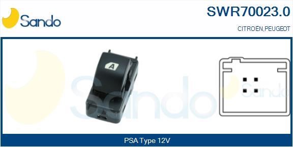 Sando SWR70023.0 Przycisk podnośnika szyby SWR700230: Dobra cena w Polsce na 2407.PL - Kup Teraz!