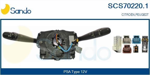 Sando SCS70220.1 Przełącznik kolumny kierowniczej SCS702201: Dobra cena w Polsce na 2407.PL - Kup Teraz!